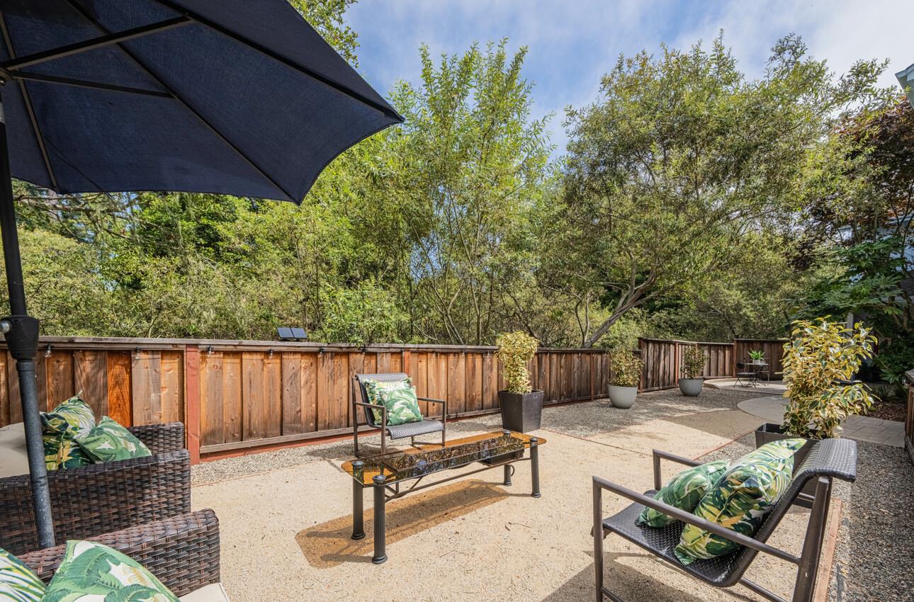 840 Seacliff Drive Aptos, CA 95003 - Photo 48 of 58 a view of backyard with outdoor seating and plants