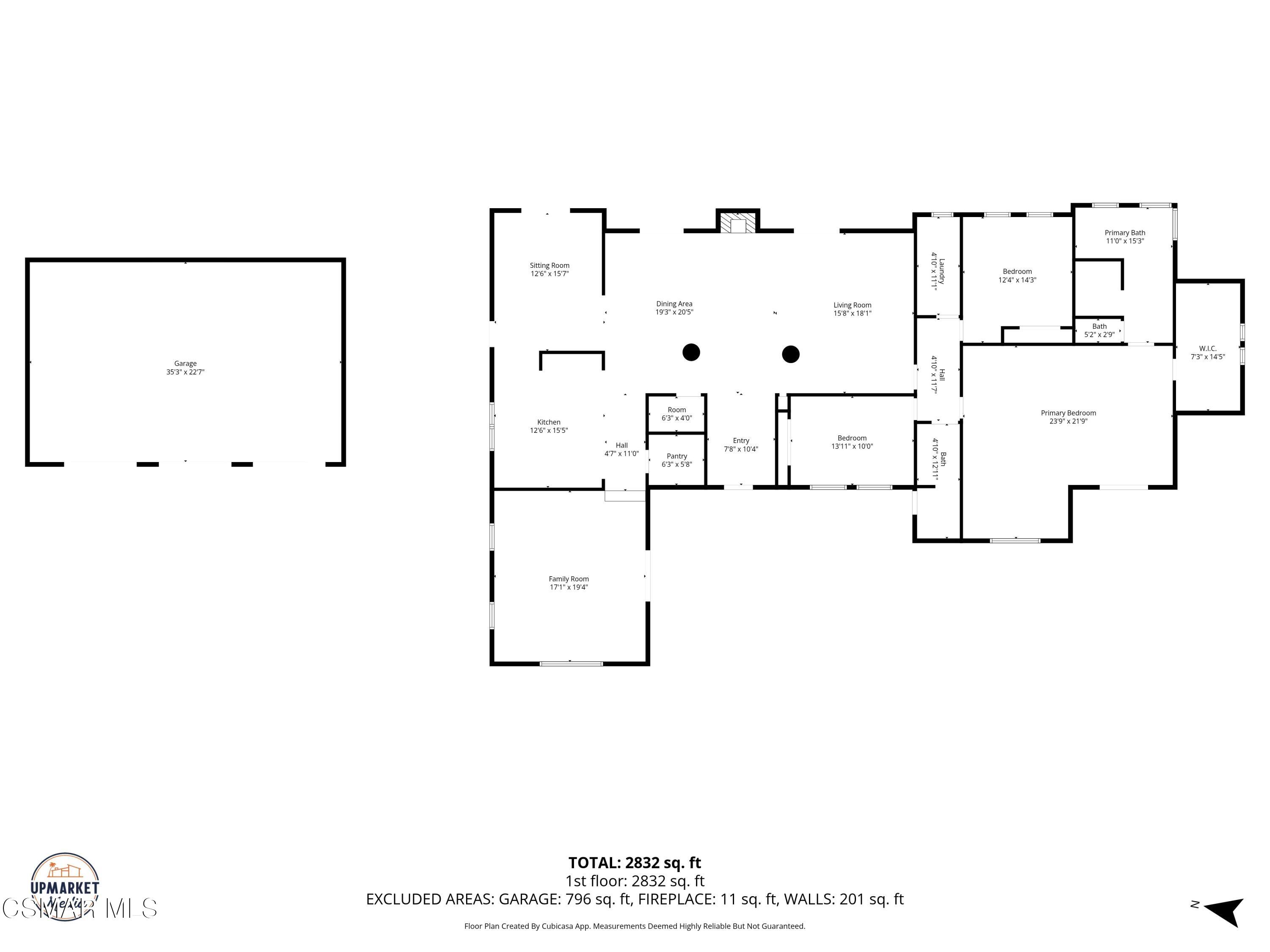 1560 Goodenough Road Fillmore, CA 93015 - Photo 80 of 81 a picture of floor plan