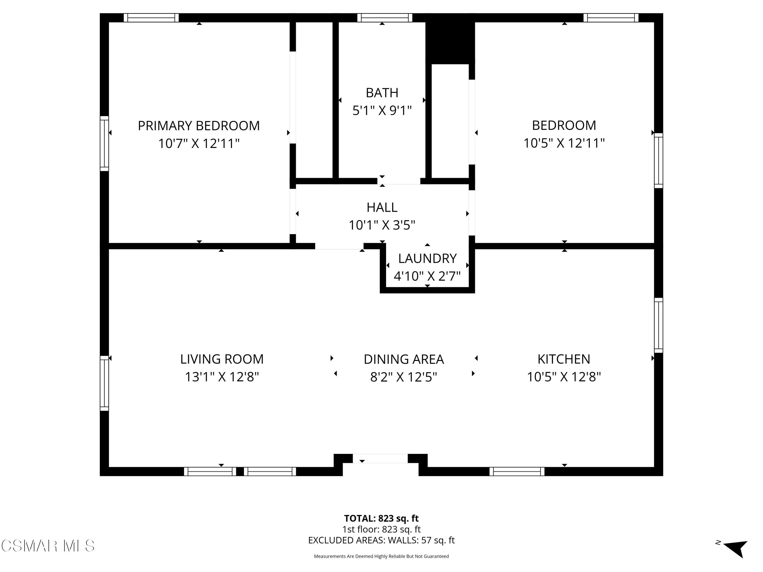 1560 Goodenough Road Fillmore, CA 93015 - Photo 81 of 81 Guest House Floorplan