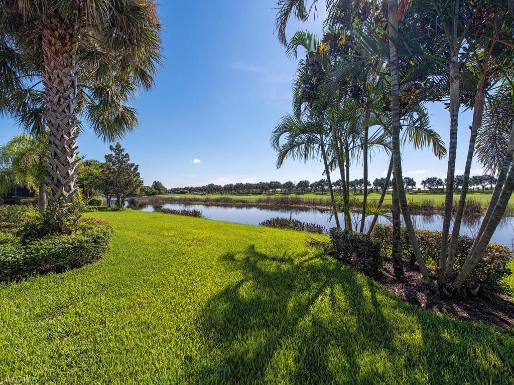 5784 Declaration Court Ave Maria, FL 34142 - Photo 11 of 21 a view of a swimming pool with a garden