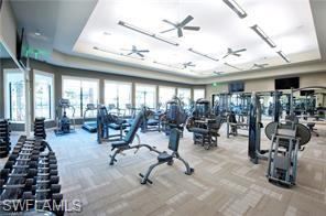 5784 Declaration Court Ave Maria, FL 34142 - Photo 18 of 21 a view of a room with gym equipment