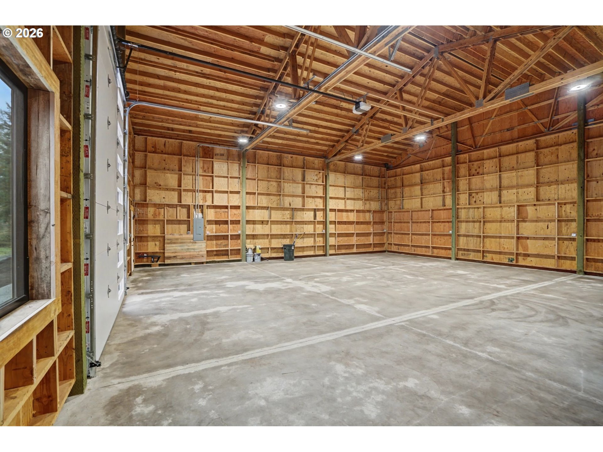 19850 Winters Hill Road Southeast Silverton, OR 97381 - Photo 46 of 48 a view of a room with wooden walls