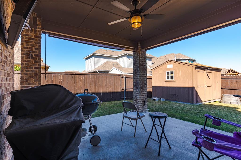 1008 Hummingbird Court Forney, TX 75126 - Photo 28 of 34 a view of yard from outdoor seating
