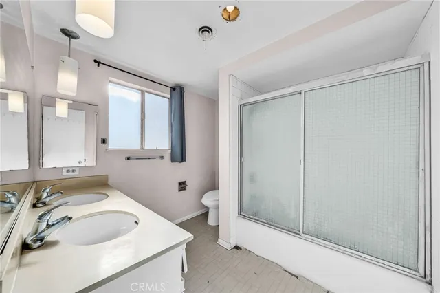 a view of a bike garage