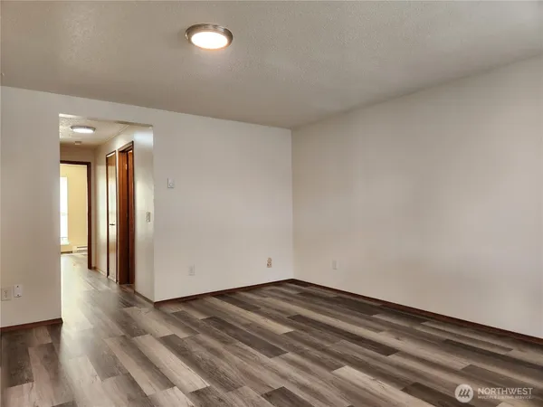 wooden floor in an empty room