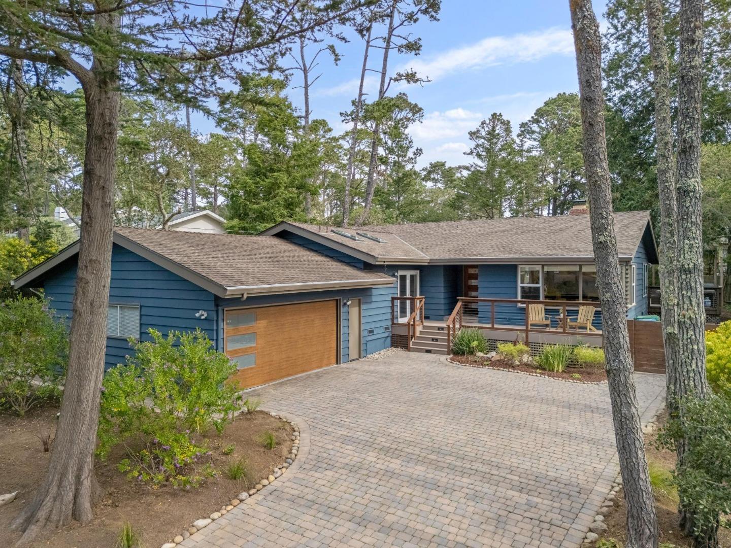 4095 Sunset Lane Pebble Beach, CA 93953 - Photo 51 of 55 a house view with a sitting space and garden