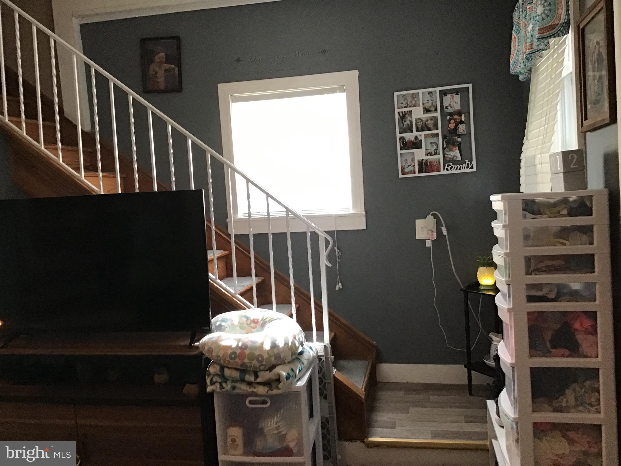 441 Frystown Road Myerstown, PA 17067 - Photo 4 of 36 Living room stairs to second floor.