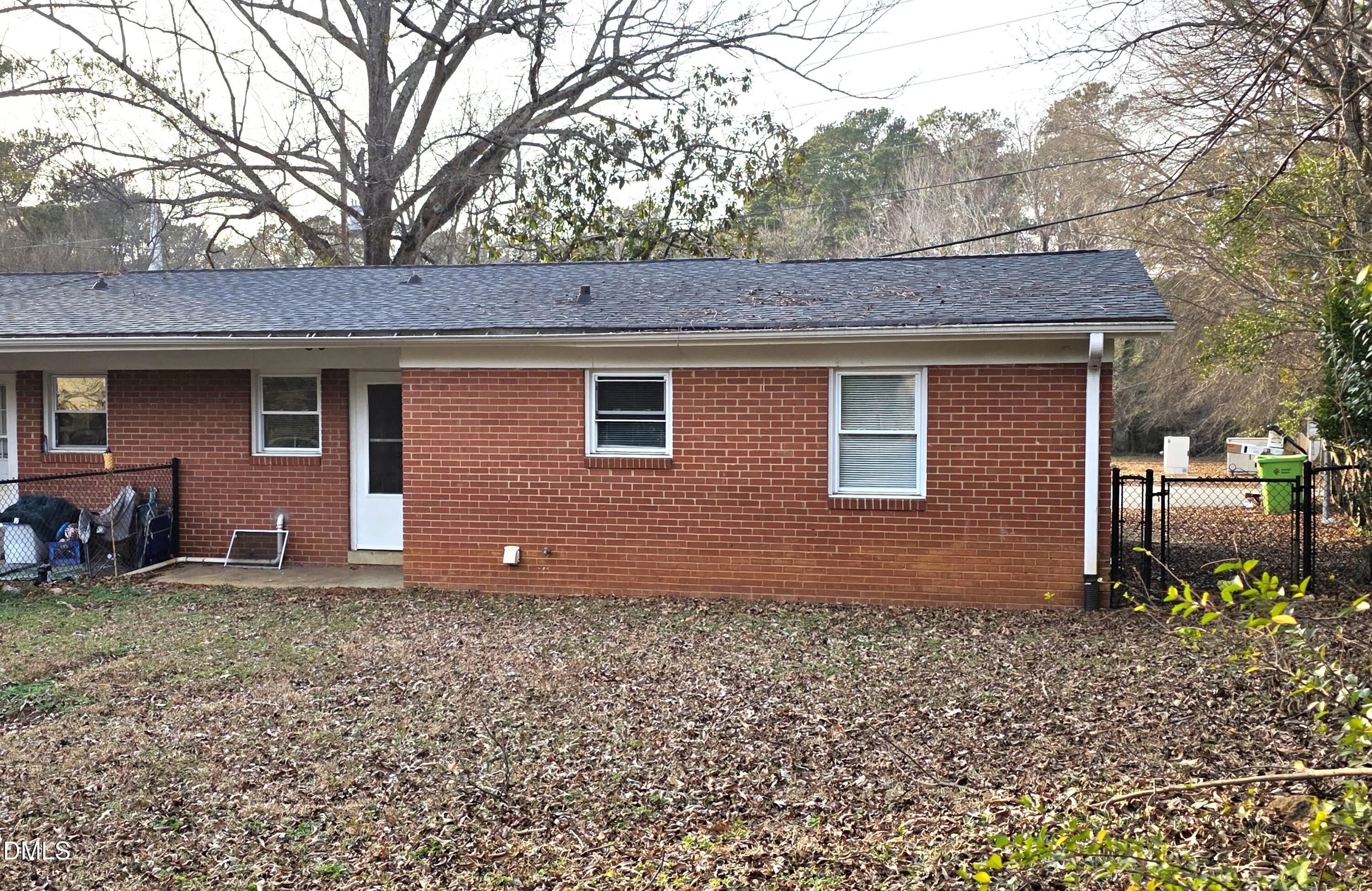 409 Rose Lane Raleigh, NC 27610 - Photo 13 of 14 Rear 2