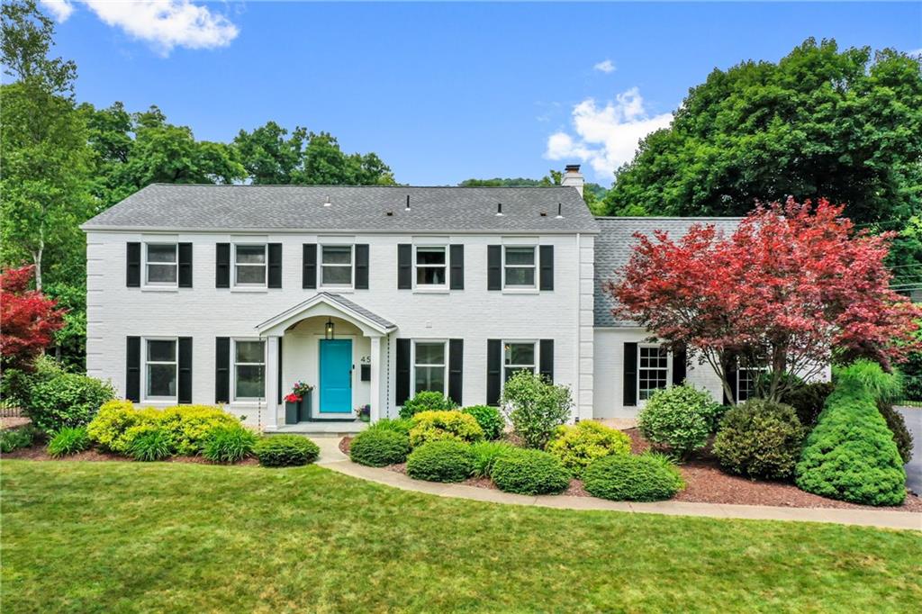 456 Leet Road Sewickley, PA 15143 - Photo 1 of 1 a front view of a house with a yard