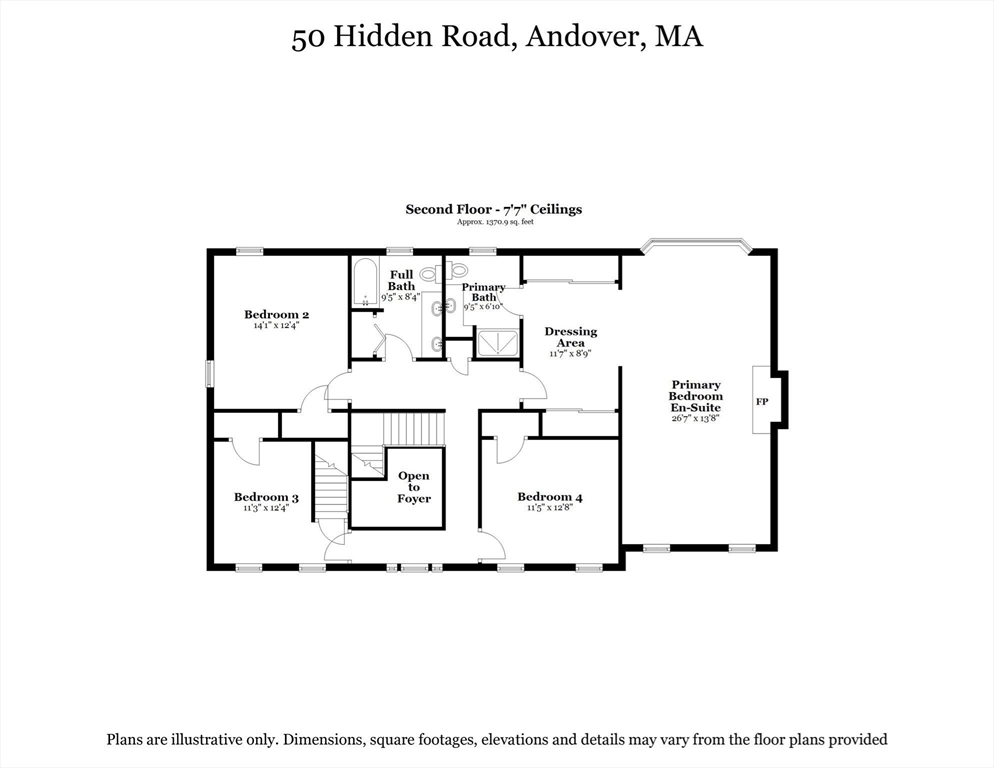 50 Hidden Road Andover, MA 01810 - Photo 40 of 42 a picture of a floor plan