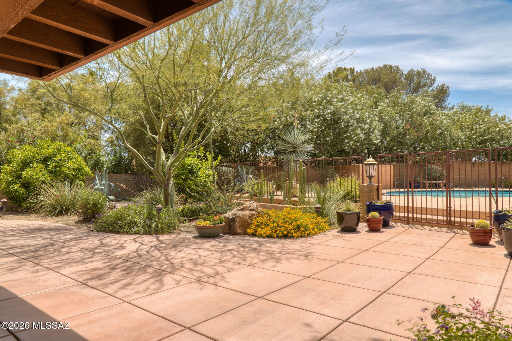 3575 North Pantano Road Tucson, AZ 85750 - Photo 41 of 51 View from the covered patio