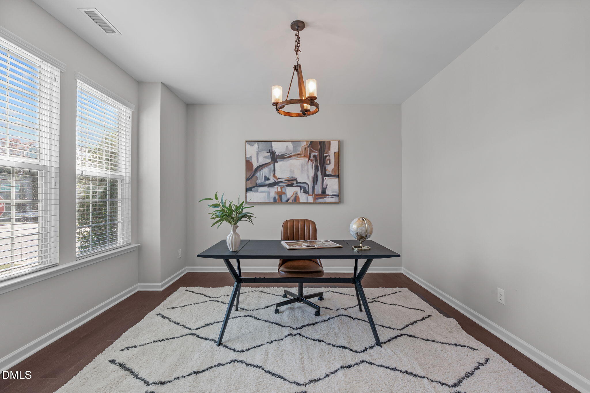 1432 Palace Garden Way Raleigh, NC 27603 - Photo 10 of 40 a view of a workspace with furniture and a window
