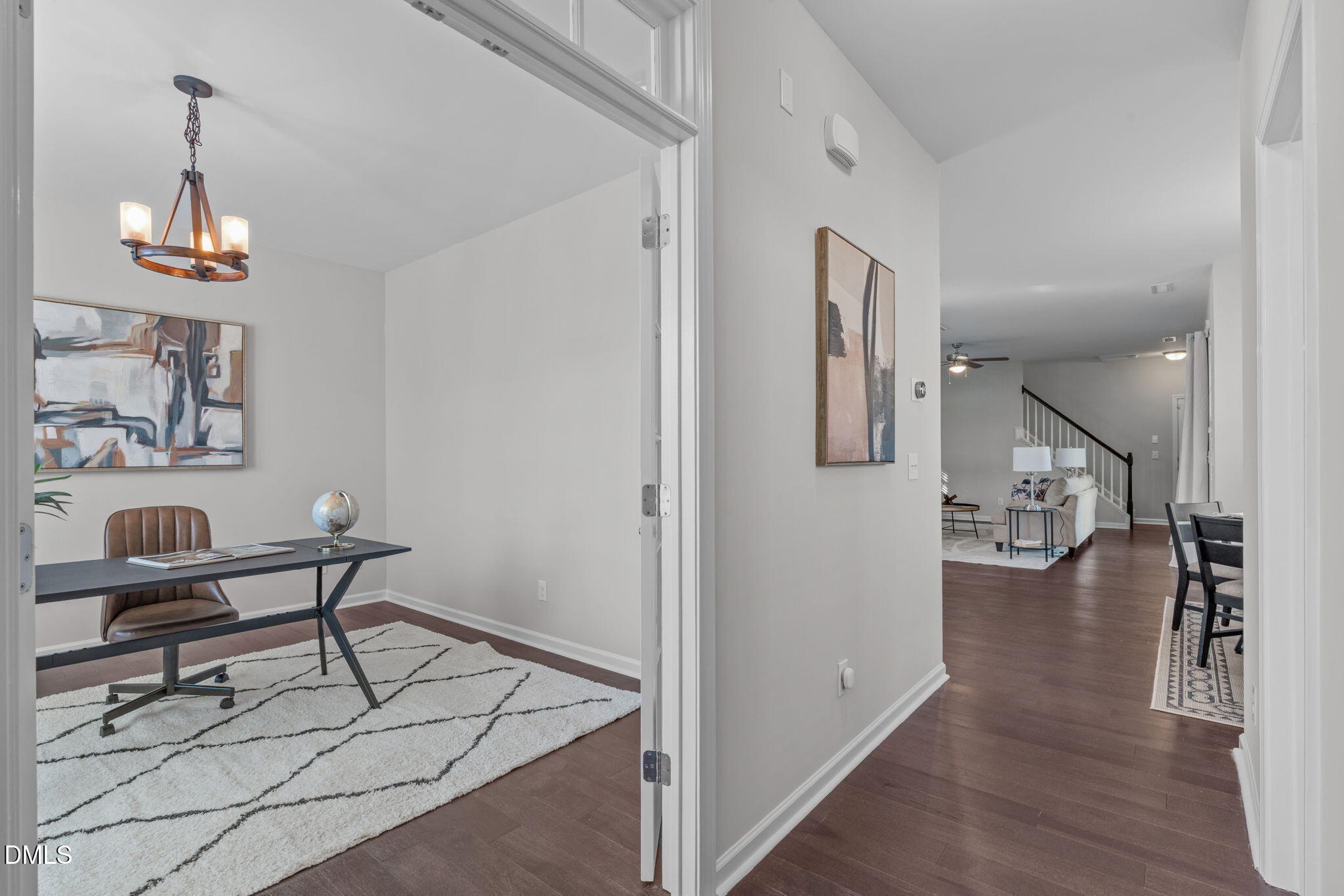 1432 Palace Garden Way Raleigh, NC 27603 - Photo 9 of 40 a view of a livingroom with furniture and wooden floor