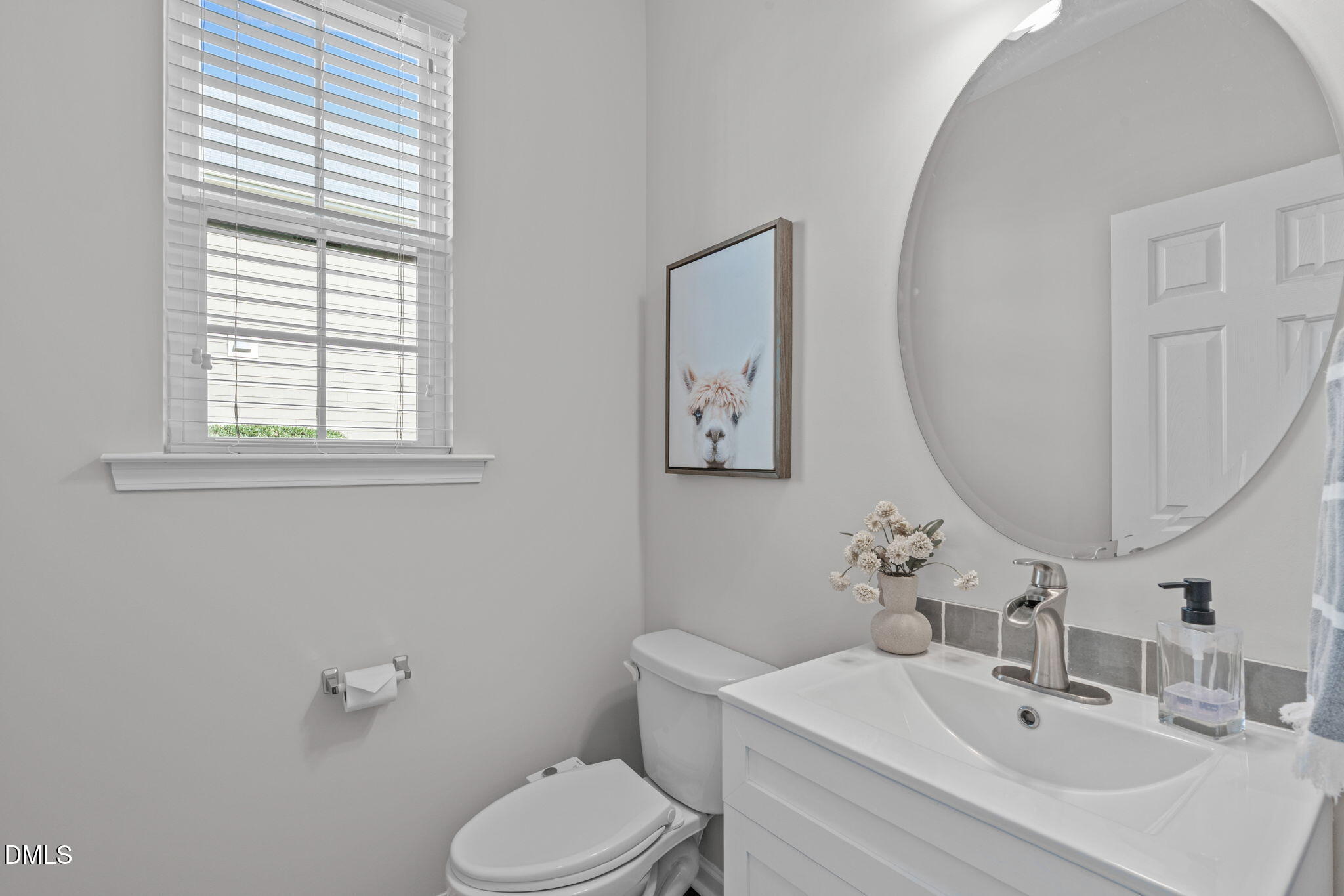 1432 Palace Garden Way Raleigh, NC 27603 - Photo 9 of 42 a bathroom with a sink mirror and toilet