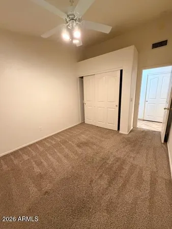 a view of empty room