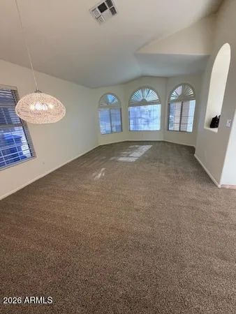 view of a livingroom with windows