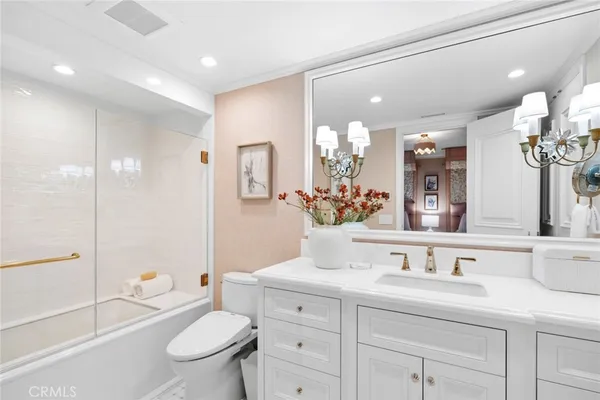 a view of a city with tall buildings