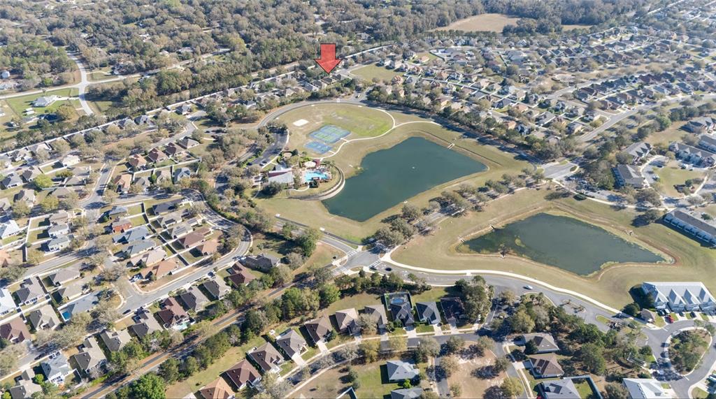 5208 Southwest 39th Street Ocala, FL 34474 - Photo 28 of 55 an aerial view of a house
