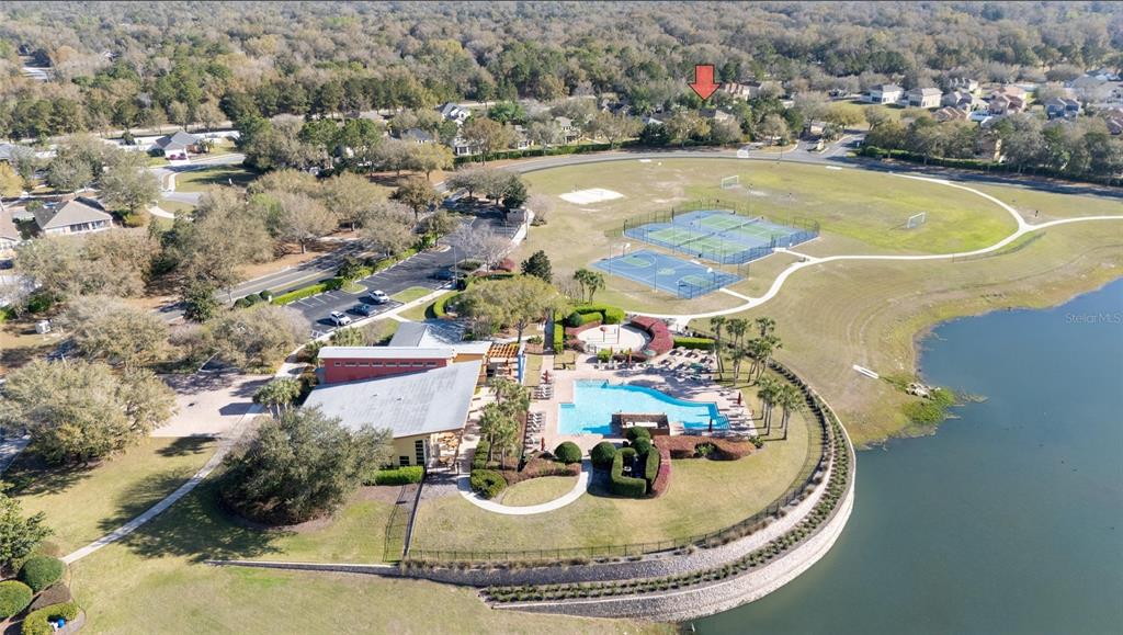 5208 Southwest 39th Street Ocala, FL 34474 - Photo 52 of 55 a view of a swimming pool