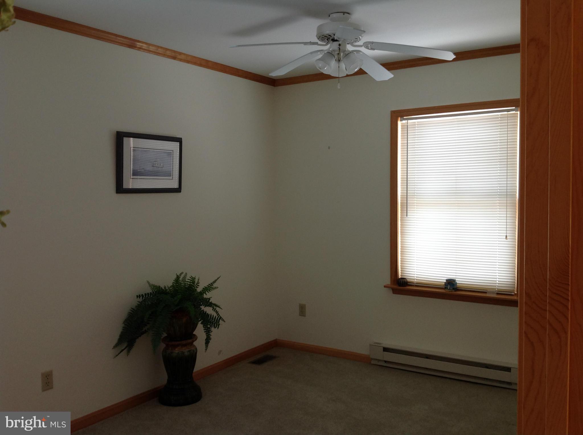 4830 Huntingfield Road Rock Hall, MD 21661 - Photo 17 of 24 Bedroom #3 has ceiling fan