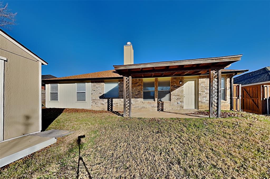 3304 Athens Drive Corinth, TX 76210 - Photo 21 of 22 a front view of a house with a yard