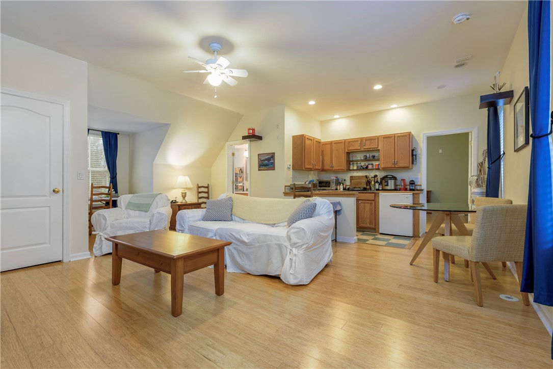 1 Ocean Heights Road Newport, RI 02840 - Photo 28 of 34 Very comfortable Guest apartment with living room. large bedroom, full bath, large closets, storage and central
A/C. Perfect for in-law, or house guests!