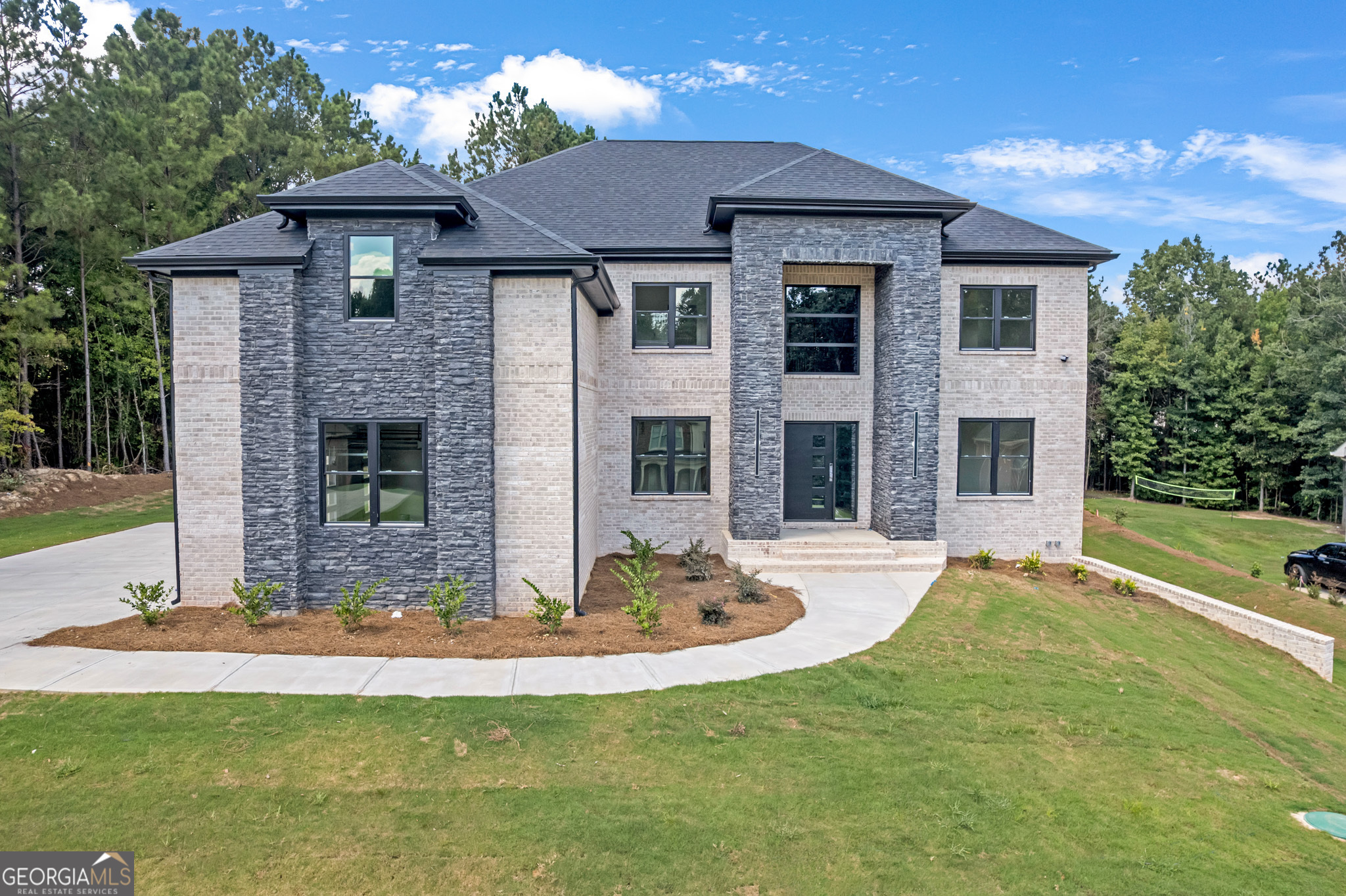 421 St Surrey Way Ellenwood, GA 30294 - Photo 1 of 1 a front view of a house with a yard