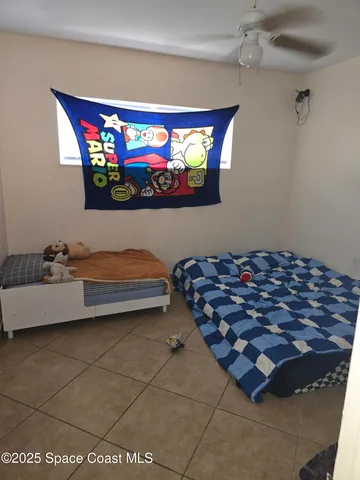 a view of a couch in a room