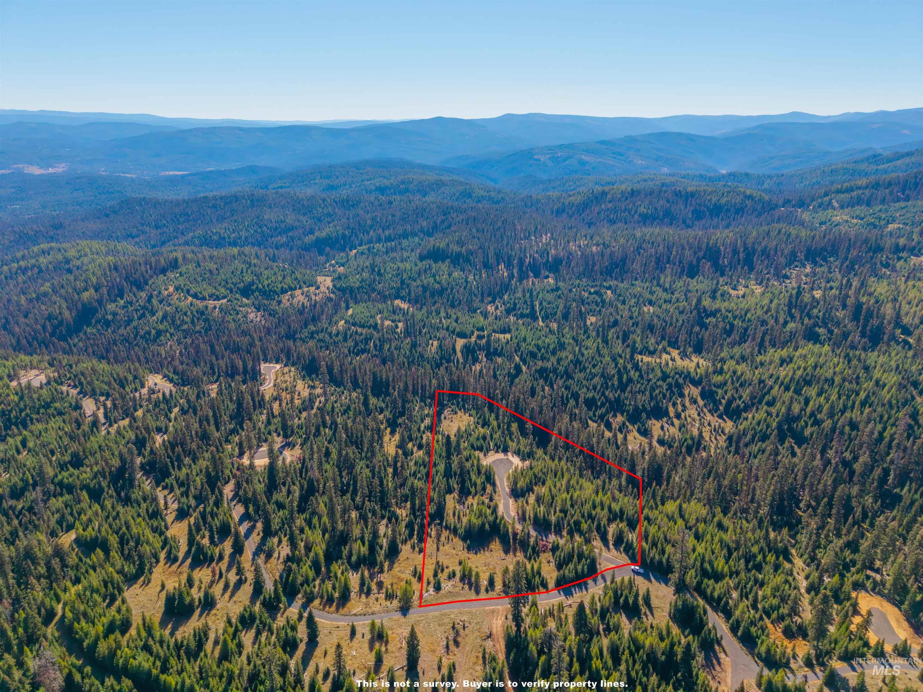 3 Tree Farm Trails Road Elk City, ID 83525 - Photo 17 of 17 View of property location featuring property parcel outlined and mountains
