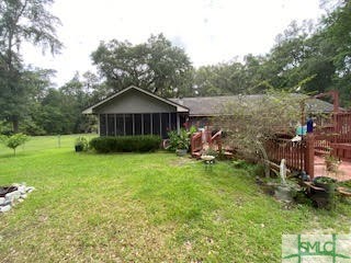 195 Big Oak Road Riceboro, GA 31323 - Photo 20 of 26 Rear of Home