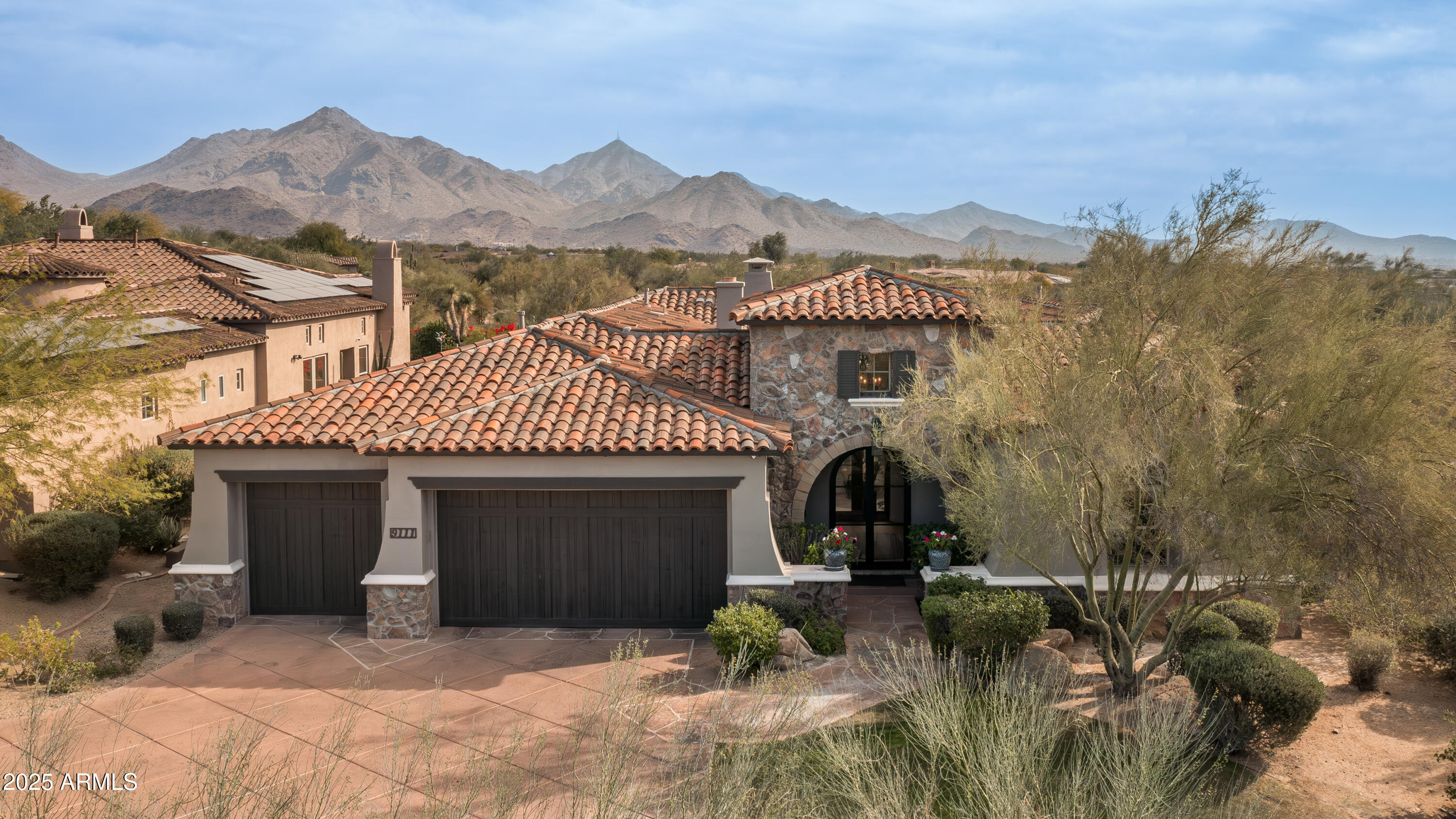 9111 East Mountain Spring Road Scottsdale, AZ 85255 - Photo 1 of 39 Front Elevation
