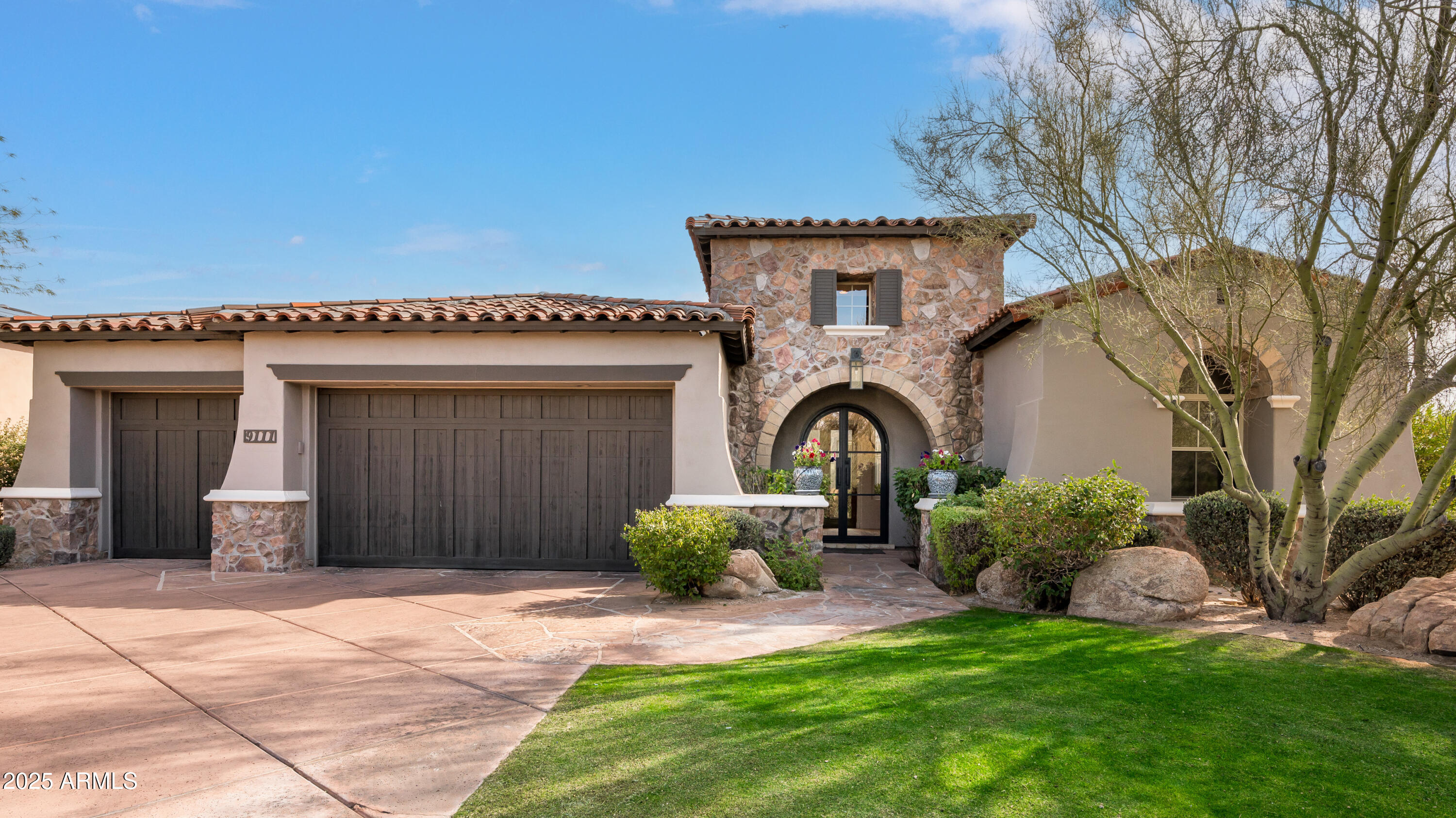 9111 East Mountain Spring Road Scottsdale, AZ 85255 - Photo 3 of 39 Front Elevation
