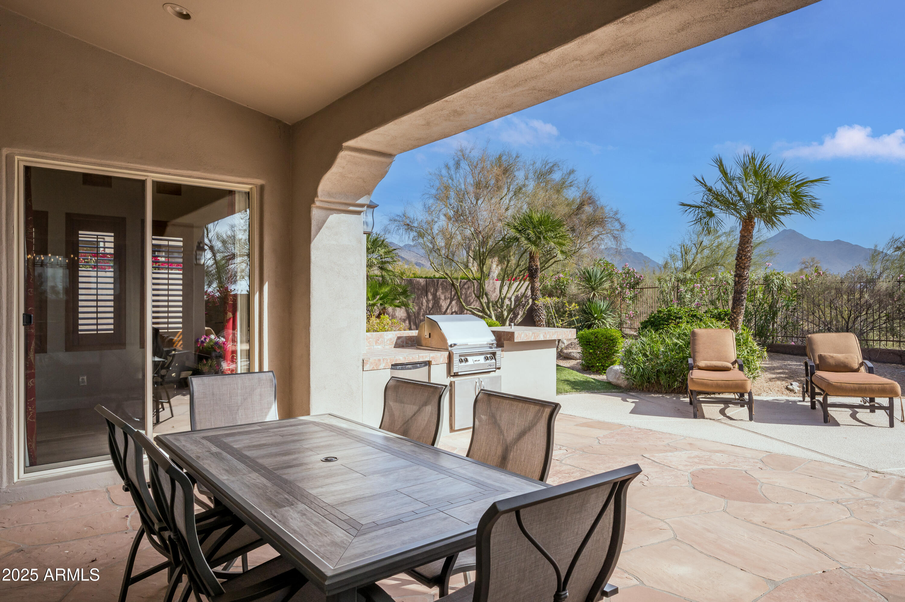 9111 East Mountain Spring Road Scottsdale, AZ 85255 - Photo 36 of 39 Covered Outdoor Dining