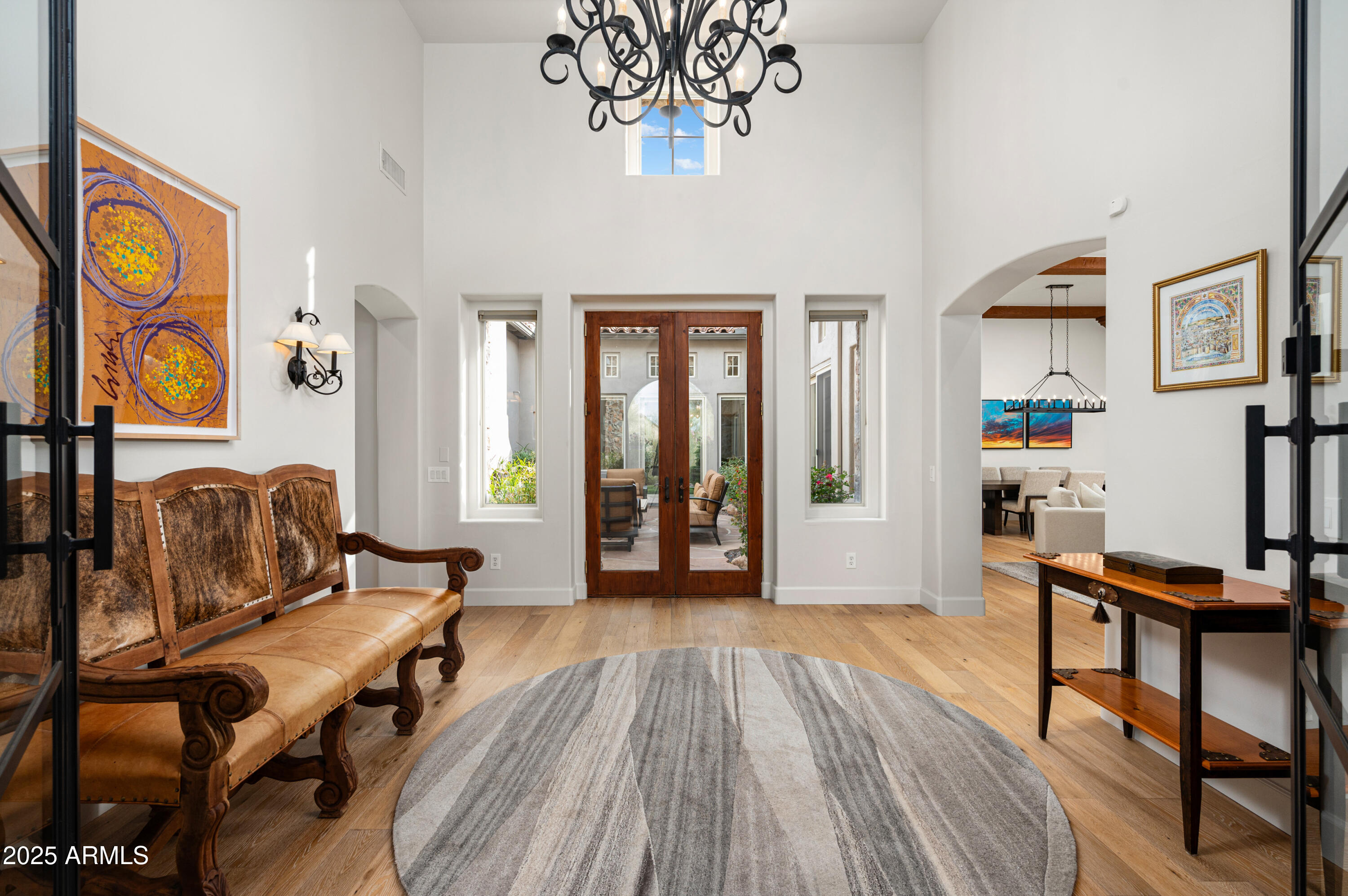 9111 East Mountain Spring Road Scottsdale, AZ 85255 - Photo 6 of 39 Large Foyer