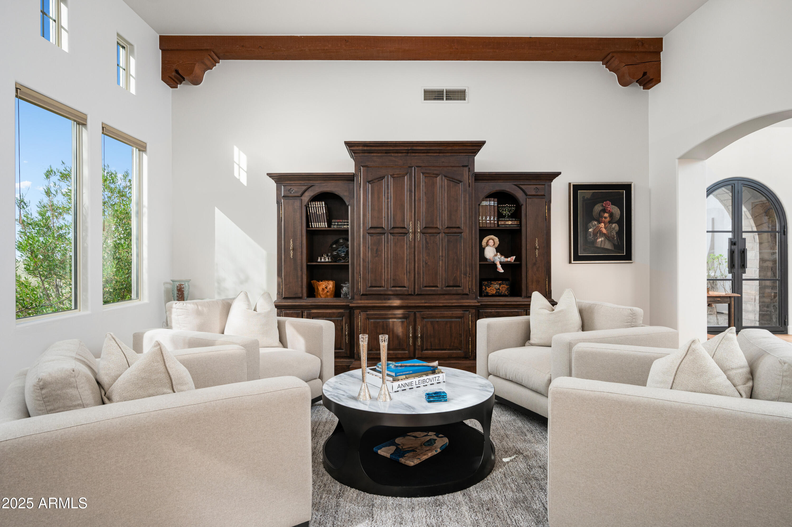 9111 East Mountain Spring Road Scottsdale, AZ 85255 - Photo 8 of 39 Formal Living Room