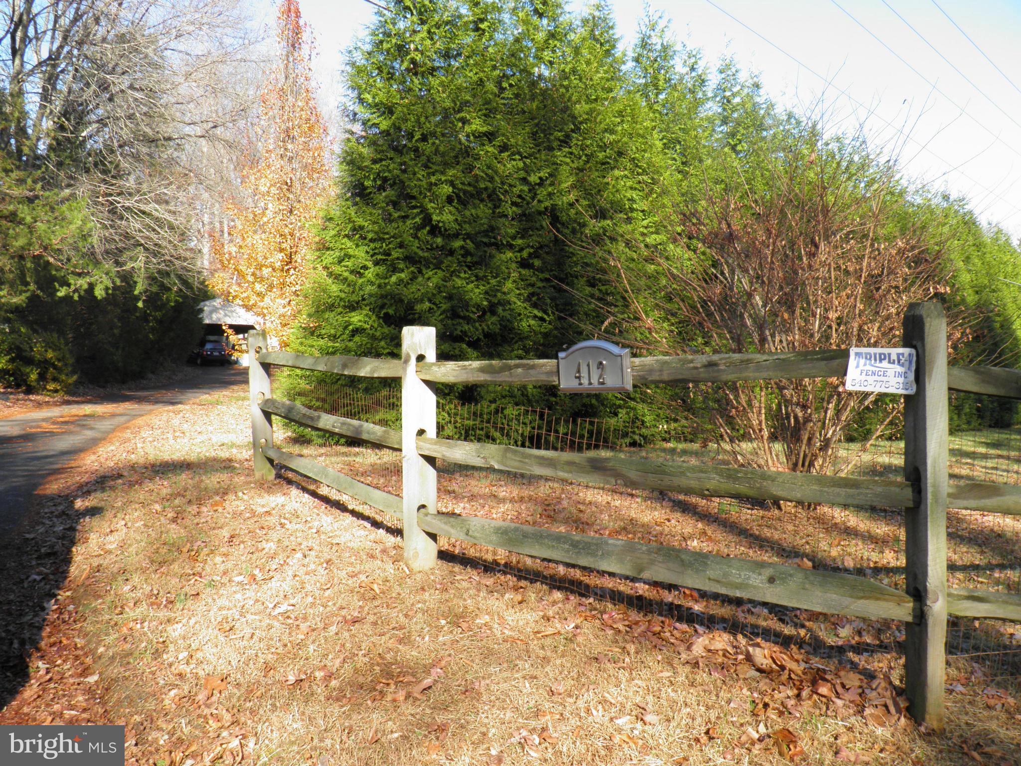 412 Shelton Shop Road Stafford, VA 22554 - Photo 3 of 6 Front Yard near Street