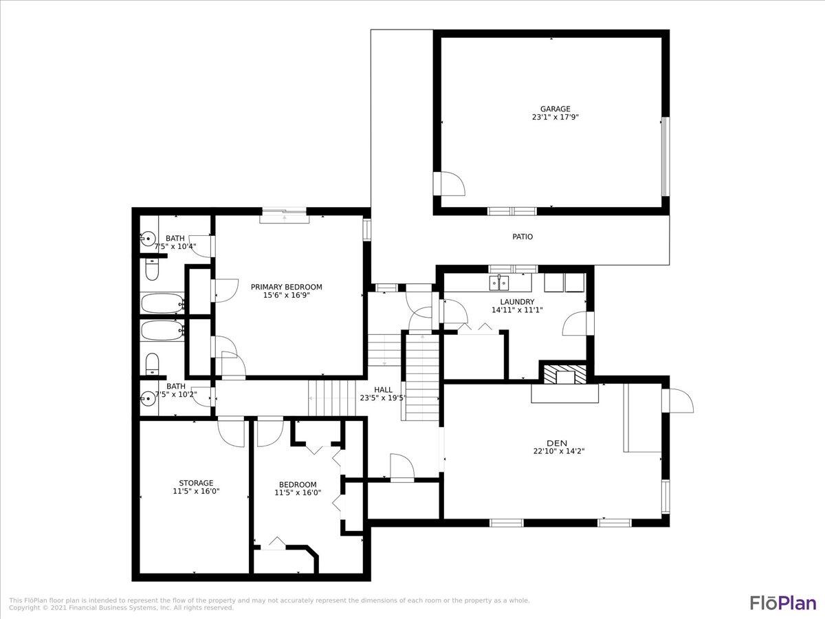 844 Honeysuckle Road Salem, VA 24153 - Photo 50 of 51 01-by_floor_with_dimensions_jpg_1