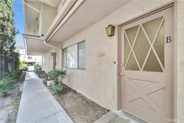 a entryway to the house