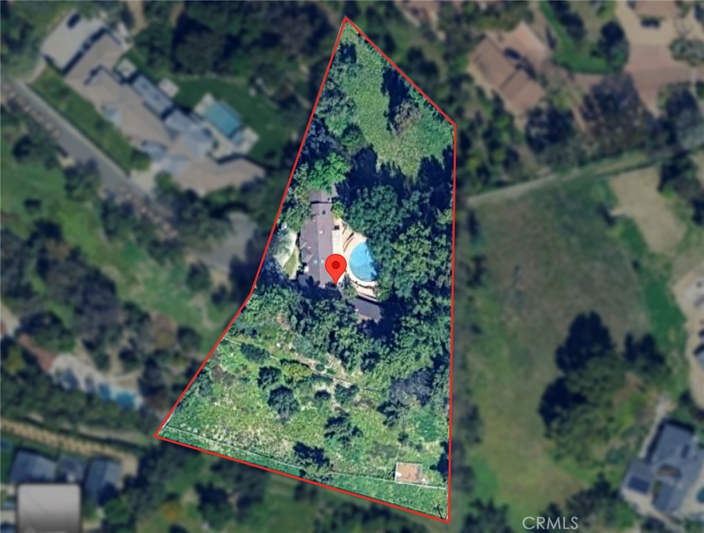 5798 Penland Road Hidden Hills, CA 91302 - Photo 13 of 13 an aerial view of a house