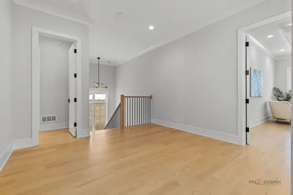 a view of empty room