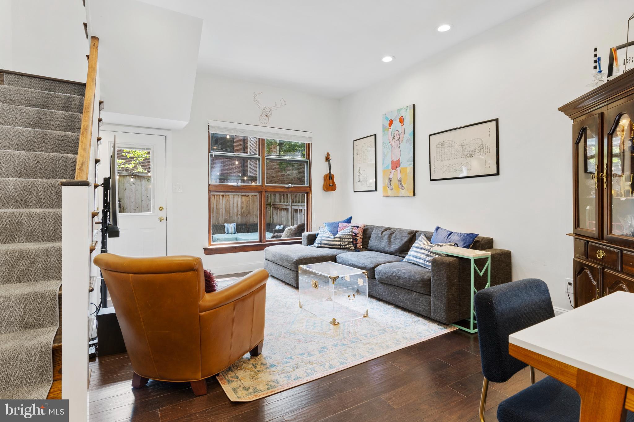 1714 Addison Street Philadelphia, PA 19146 - Photo 14 of 58 Living room overlooks patio