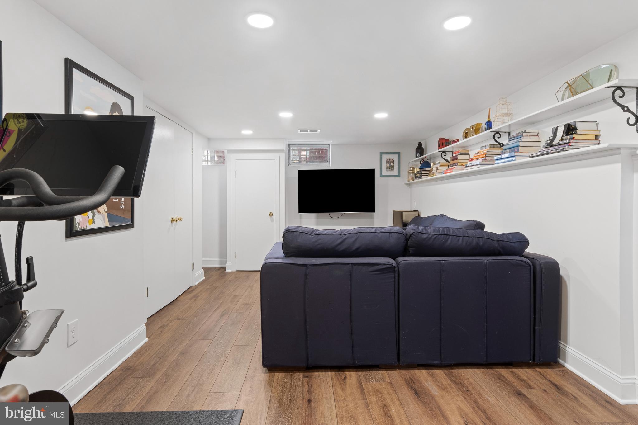 1714 Addison Street Philadelphia, PA 19146 - Photo 47 of 58 Finished basement, high ceilings