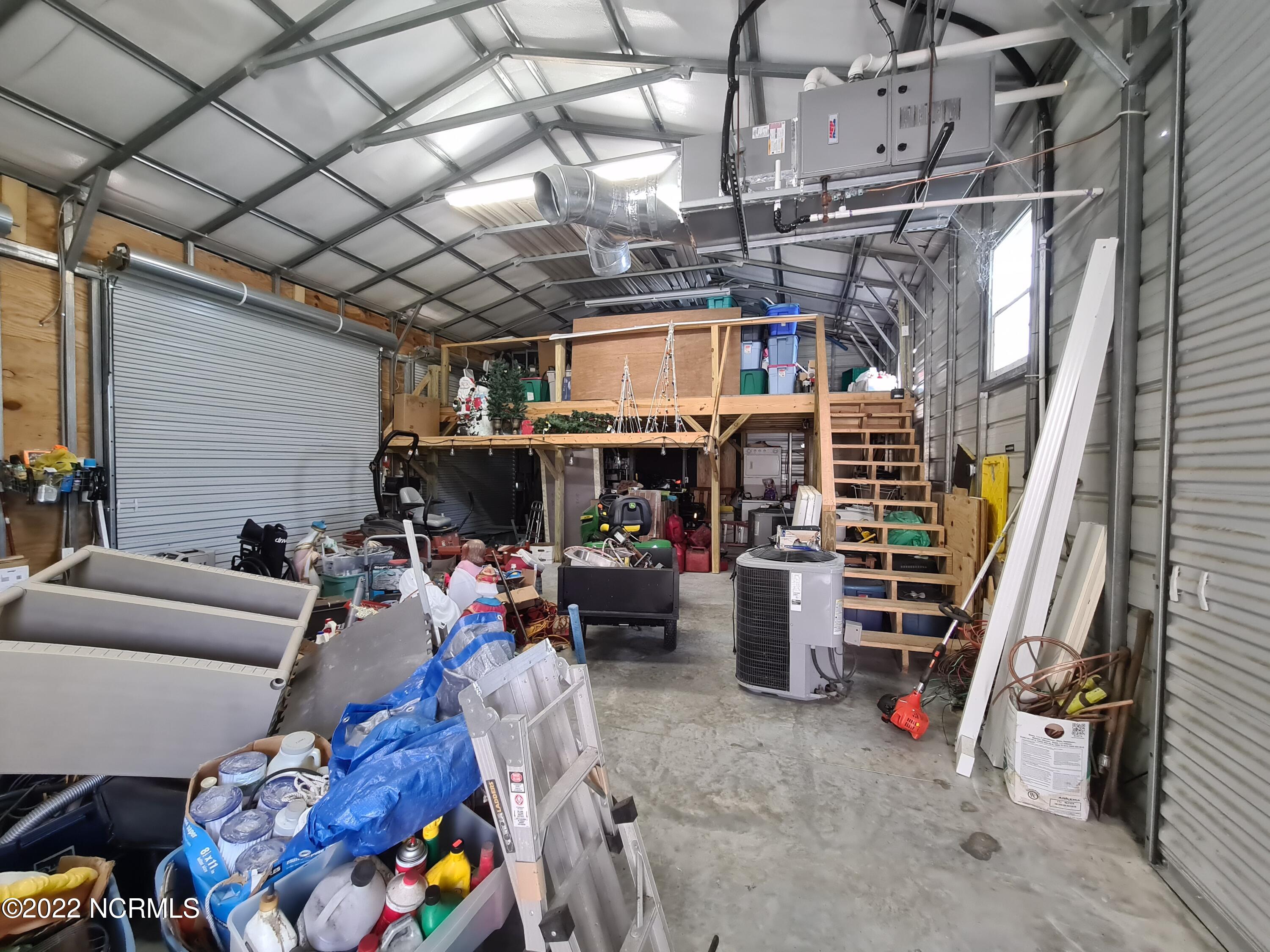 852 Pole Pocosin Road Pollocksville, NC 28573 - Photo 20 of 21 Heated/ Cooled Garage