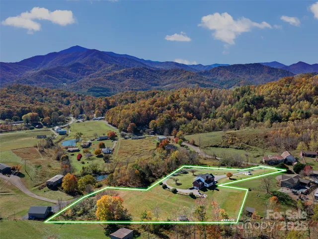 a view of lake and mountain