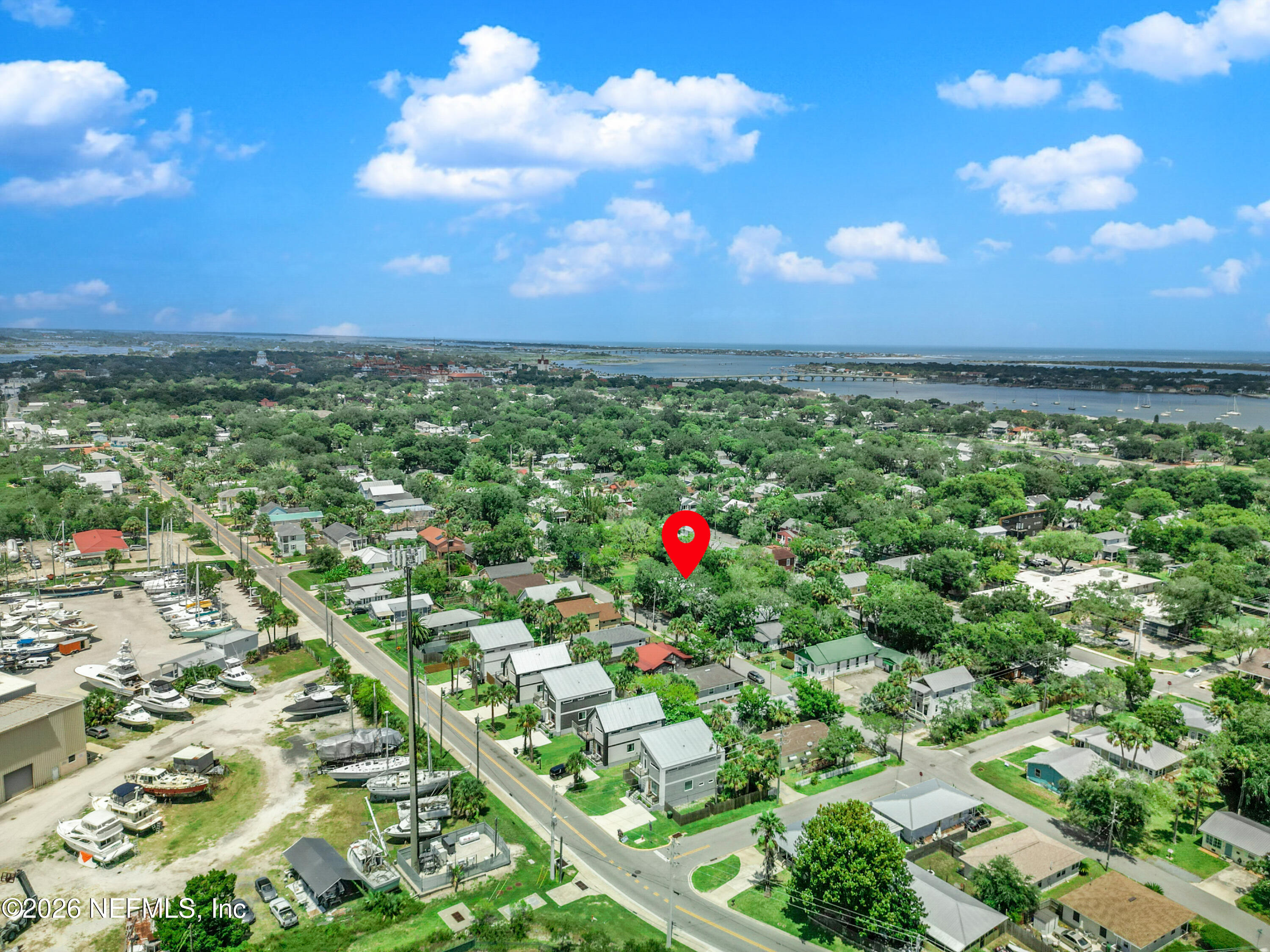 159 Twine Street St. Augustine, FL 32084 - Photo 26 of 28 DJI_0423 - Location mark (1)