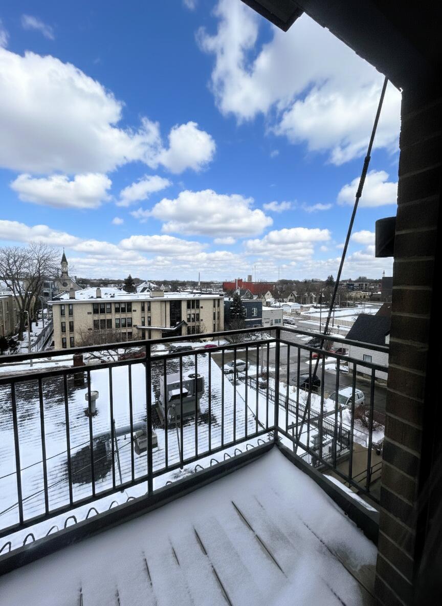 1812 East Lafayette Place, Unit 405 Milwaukee, WI 53202 - Photo 7 of 30 Balcony View