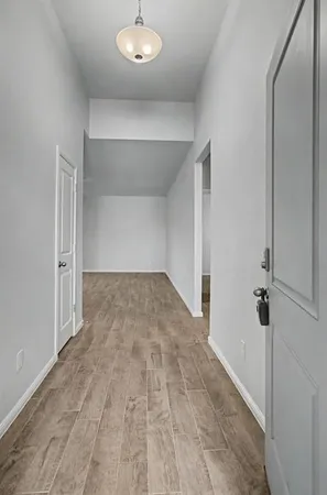 wooden floor in an empty room