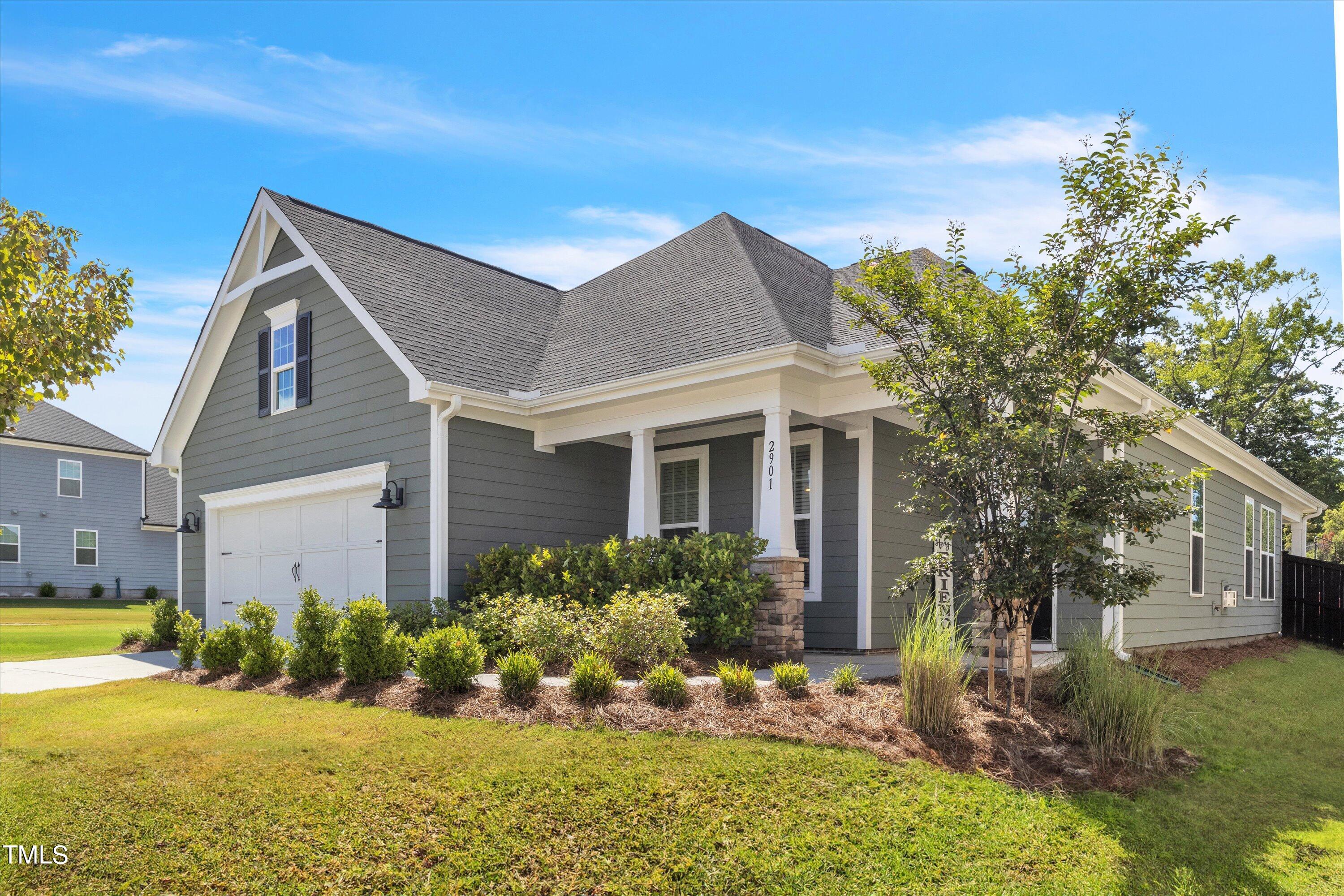 2901 Thurman Dairy Loop Wake Forest, NC 27587 - Photo 2 of 28 a front view of house with yard