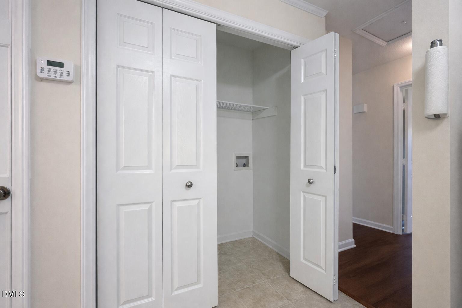 5010 Avenida Del Sol Drive Raleigh, NC 27616 - Photo 15 of 27 a view of a bathroom with wooden floor