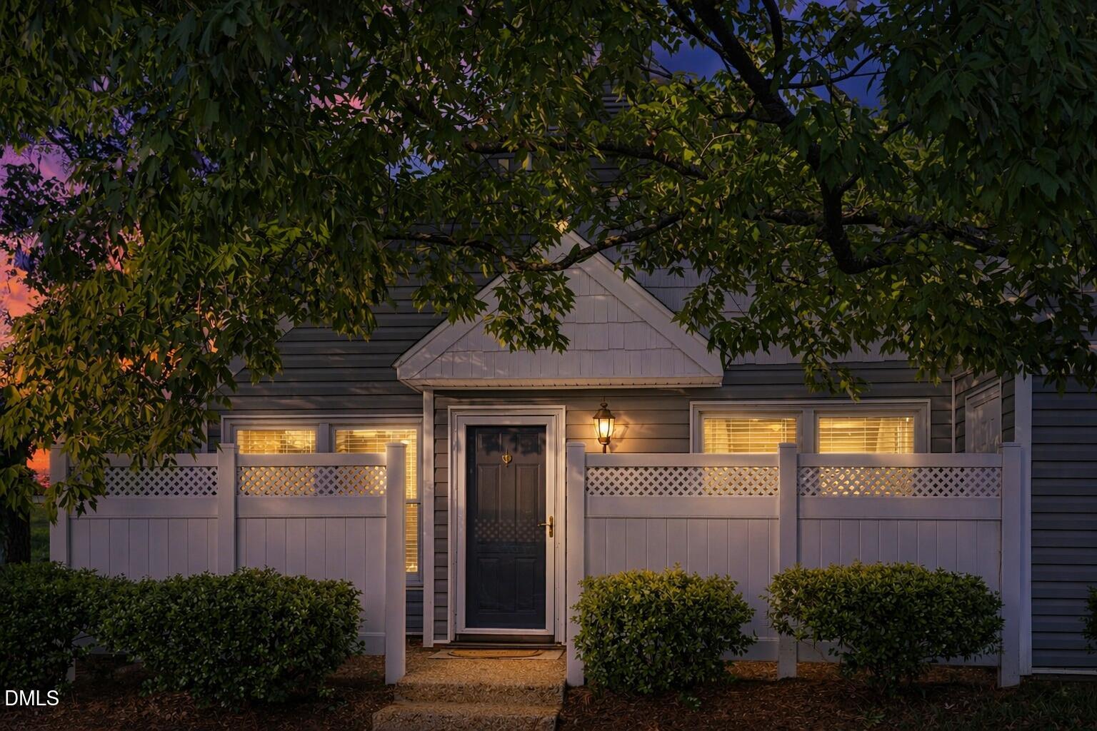 5010 Avenida Del Sol Drive Raleigh, NC 27616 - Photo 25 of 27 a front view of a house with garden